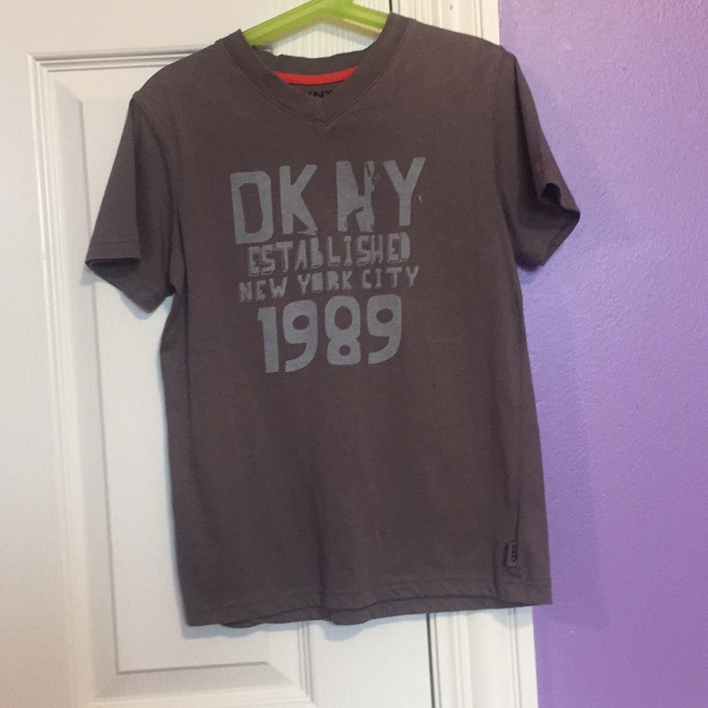 Grey DKNY boys shirt